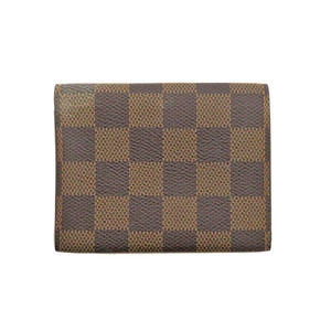 Louis Vuitton Envelope Brown Visite Wallet Carte Damier